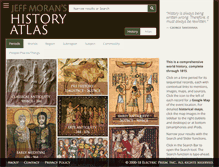 Tablet Screenshot of historyatlas.com